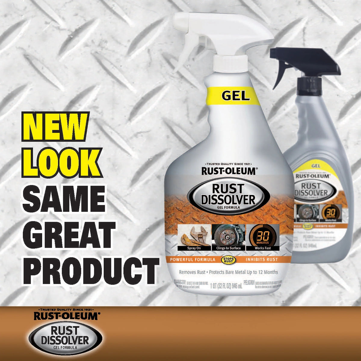 32 oz Rust Dissolver Gel Spray D7885