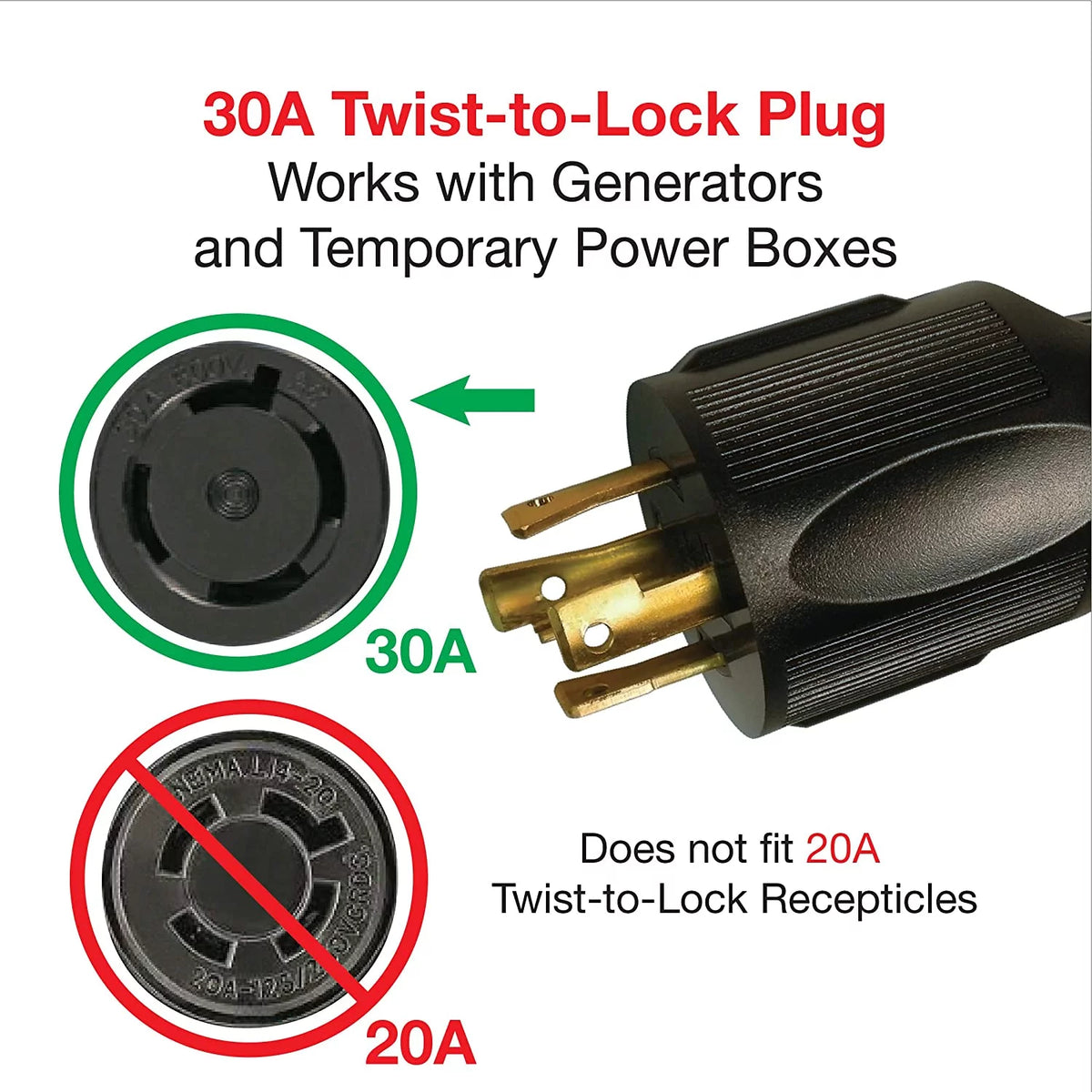 Yellow Power Adapter Extension Cord F471