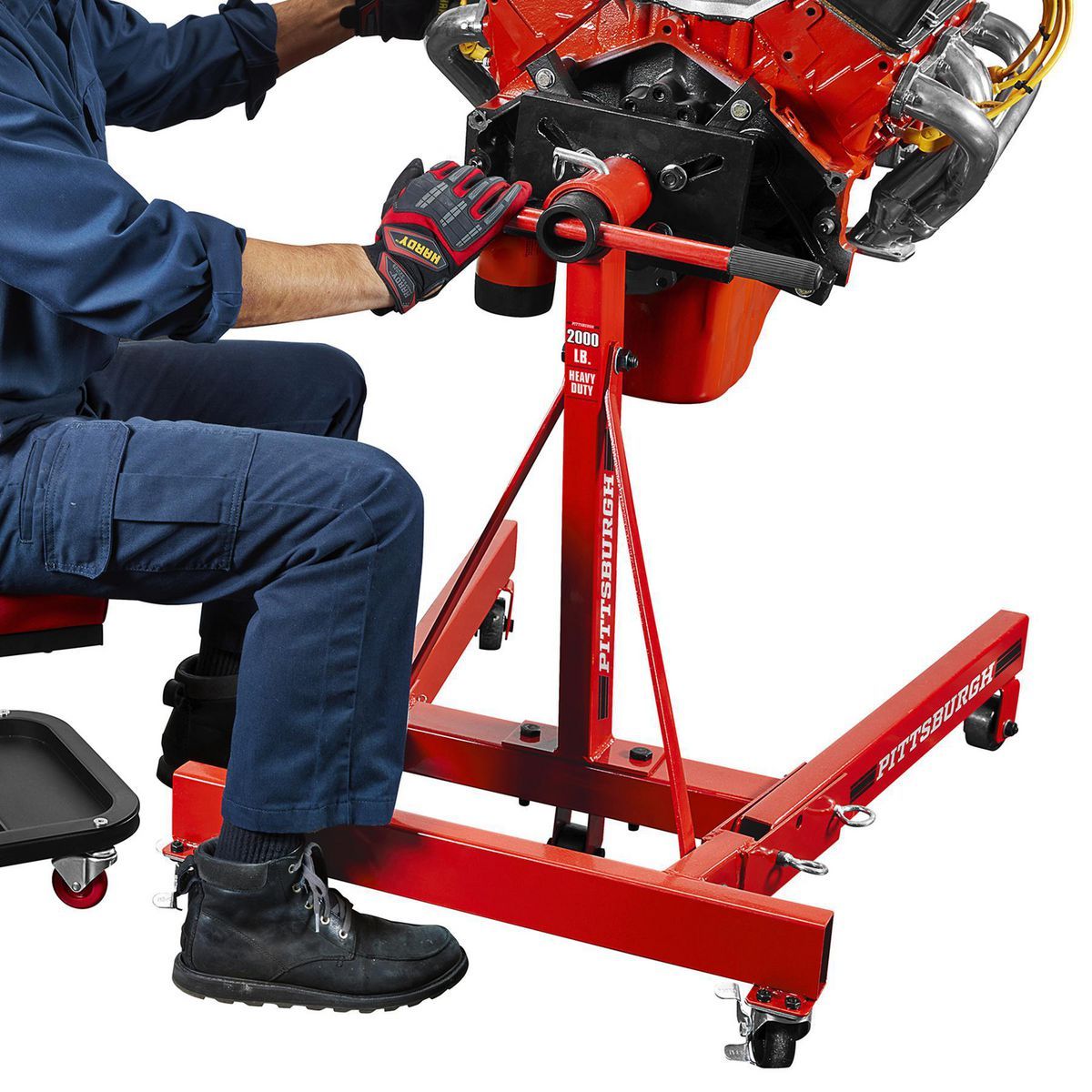 2000 lb. Capacity Foldable Engine Stand D754469