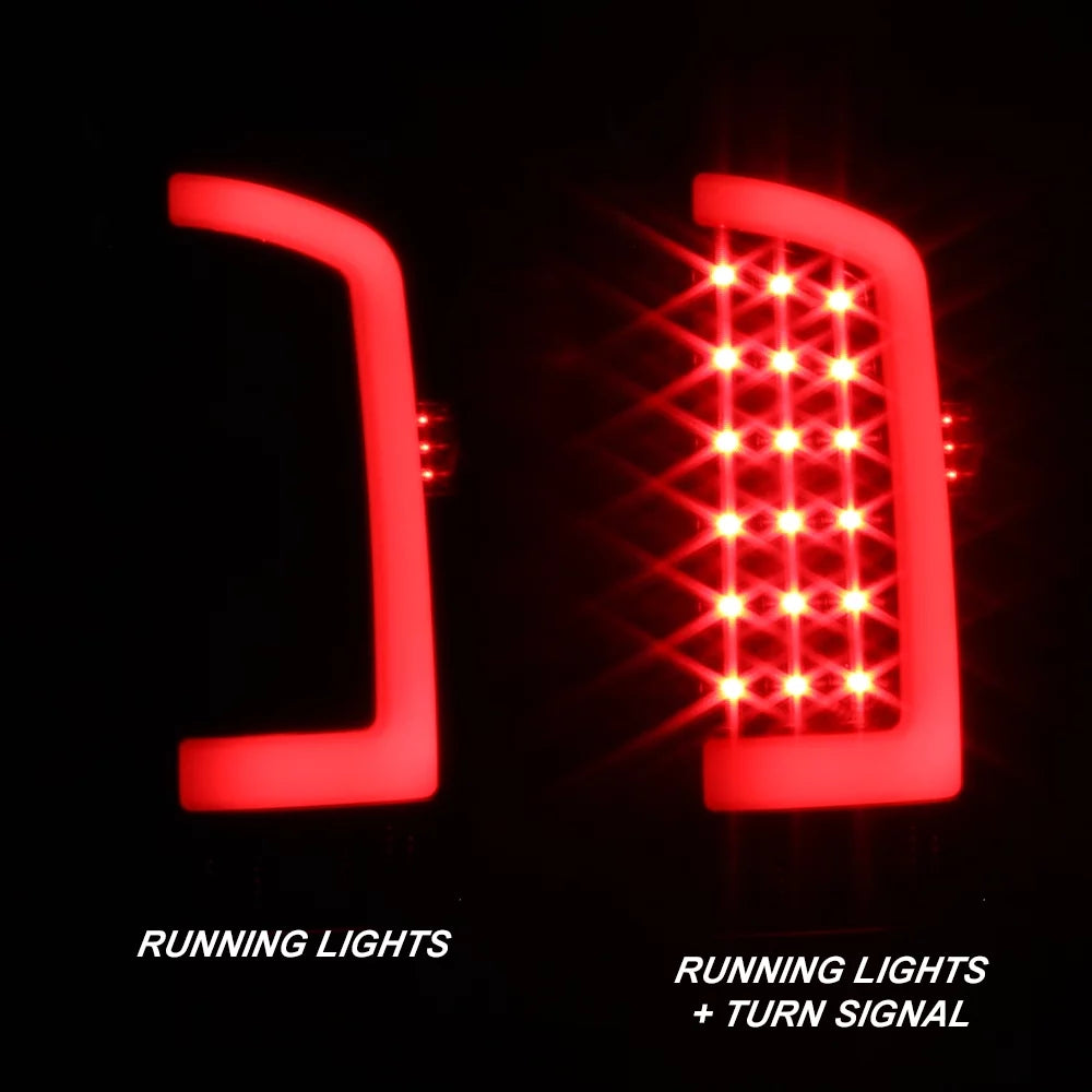 Black Smoked LED Tail Brake Light Assembly A480355