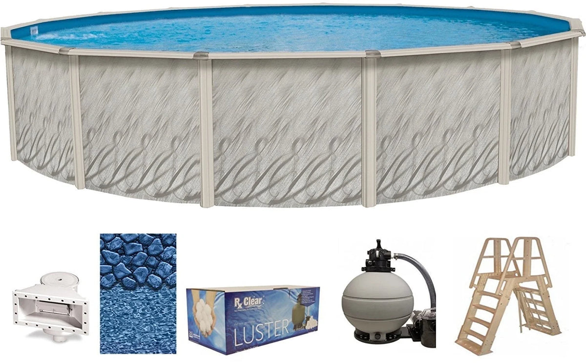 12' Round 52 Wall Above-Ground Swimming Pools F355
