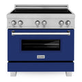 36 In. 4.6 cu. ft. Induction Range with 4 Element Stove and Electric Oven L14552