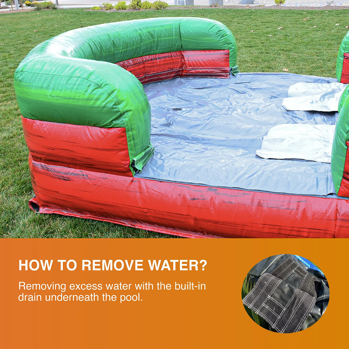 Commercial Grade Bounce House with Slide and Pool D9131