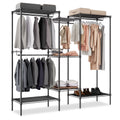 Heavy Duty Adjustable Garment Rack with 4 Hanging Rods Z862