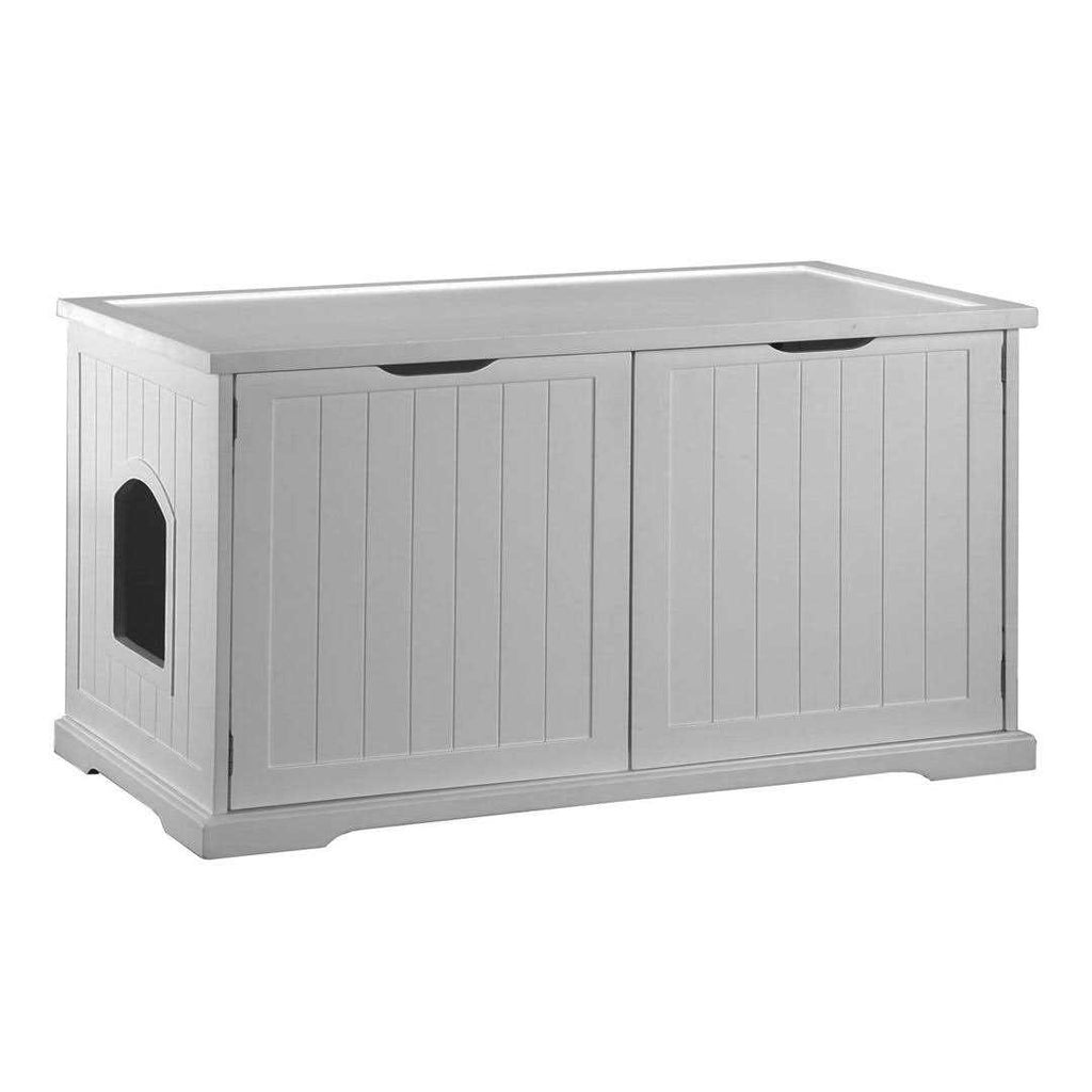 White Cat Washroom Bench Y528790