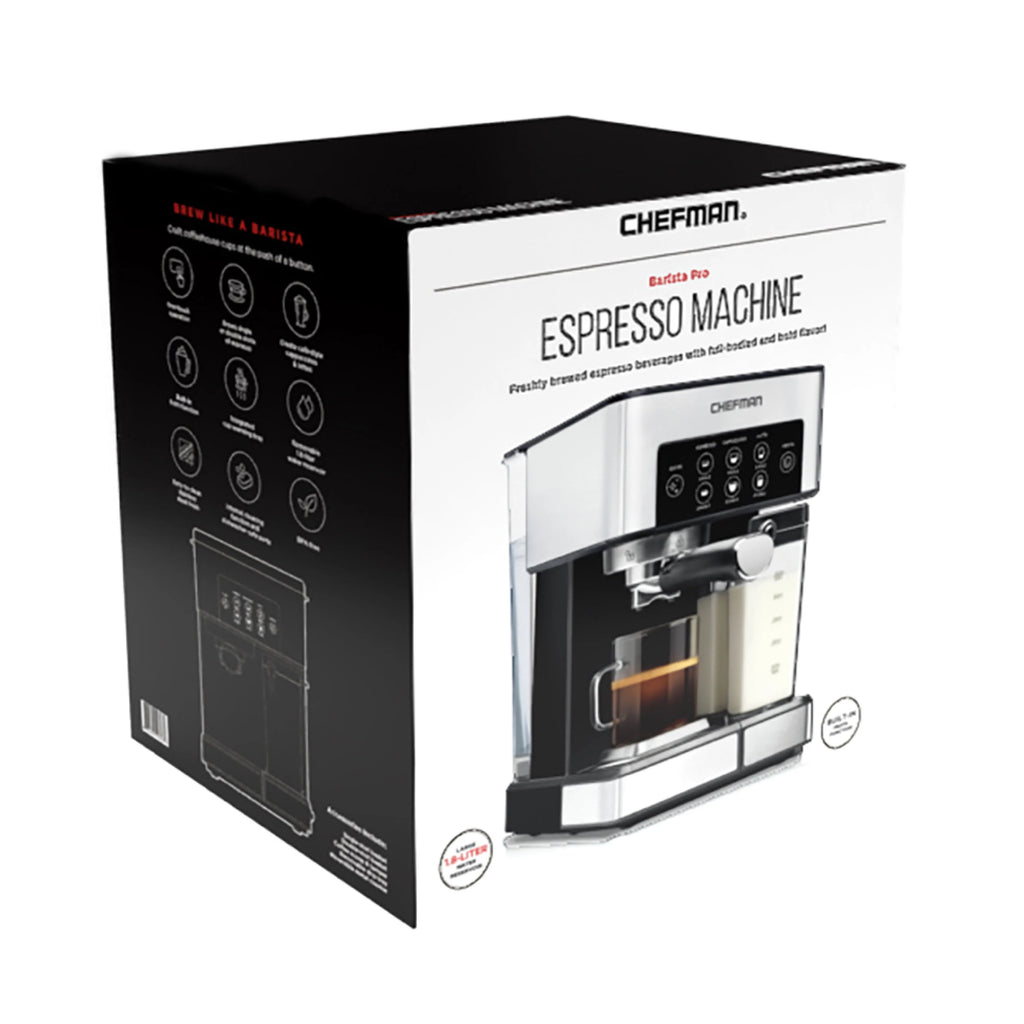 6-in-1 Espresso Machine with Milk Frother C579