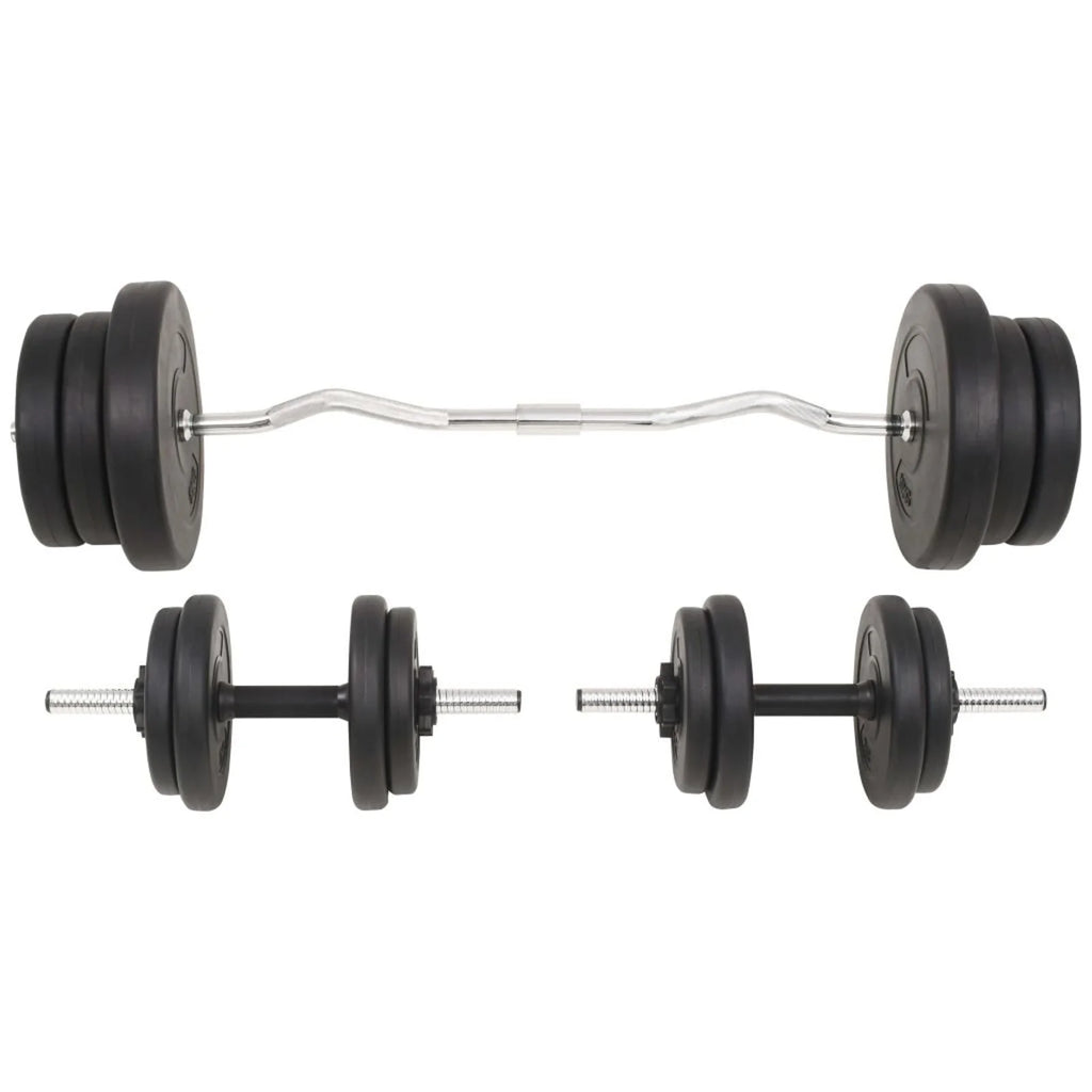 Barbell and Dumbbell Set 132.3 lb F9354