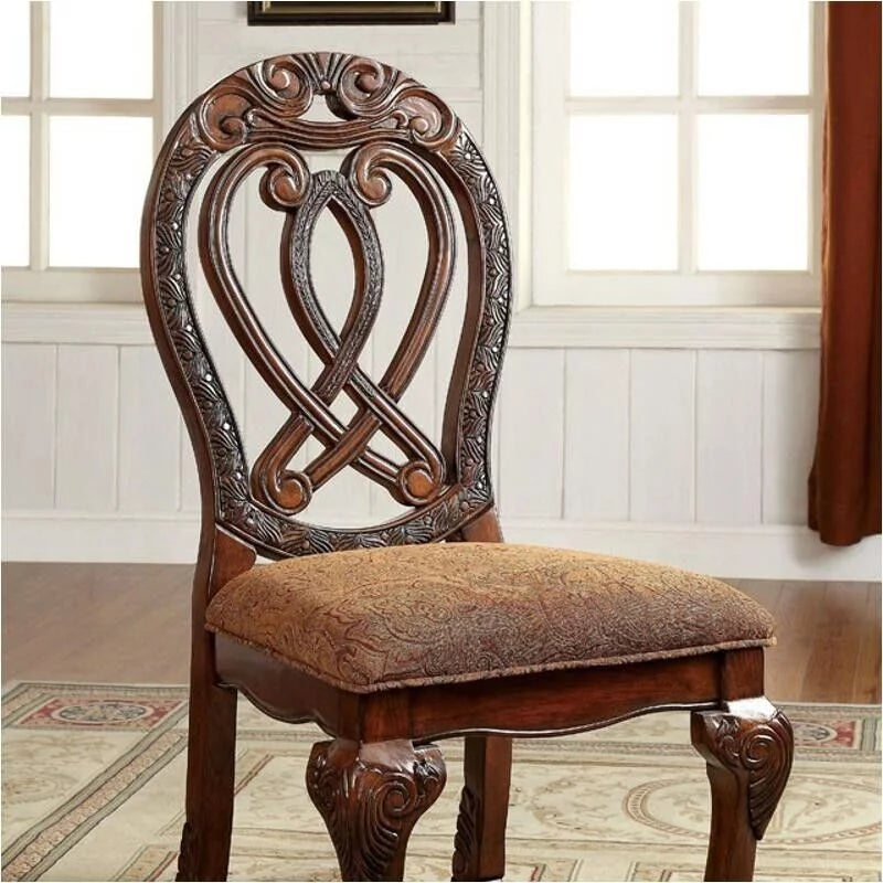 Cherry Solid Wood 7 Pc Dining Set Y13913