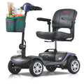 Blue Electric Mobility Scooter with Basket R888879