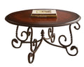 Round Wood Coffee Table A32159