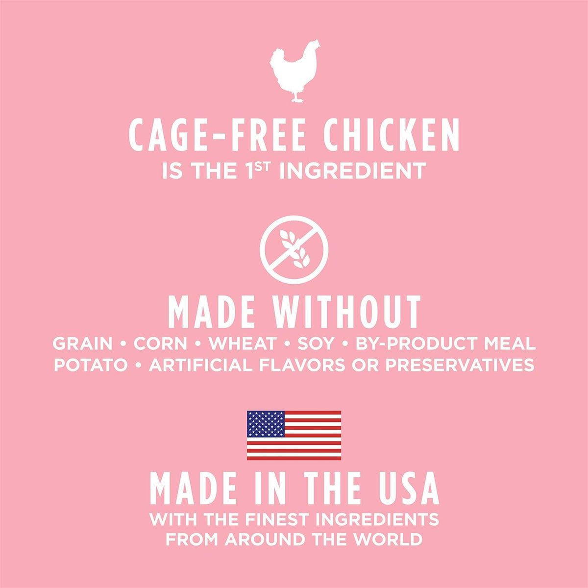 Grain Free Skin & Coat Health Recipe with Real Chicken Dry Dog Food H3157