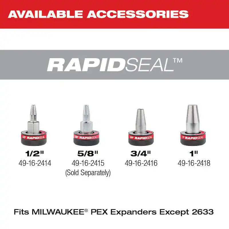 ProPEX Expander Tool Kit with 1/2 in. - 1 in. Expander Heads X43199