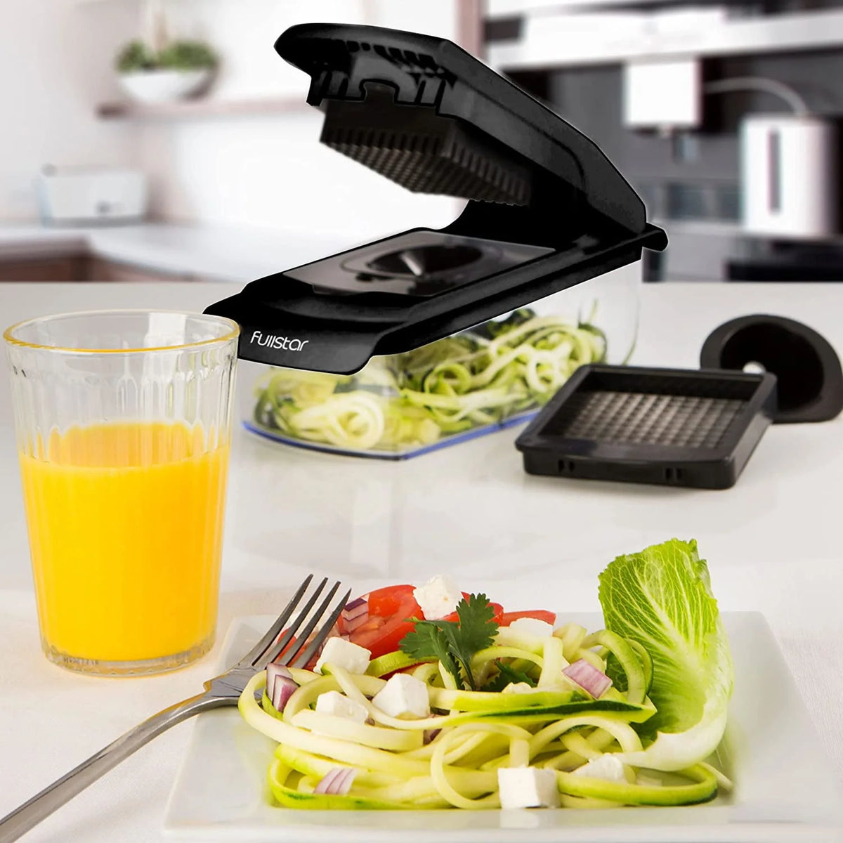 Vegetable Chopper with Container 4 Blades H59131