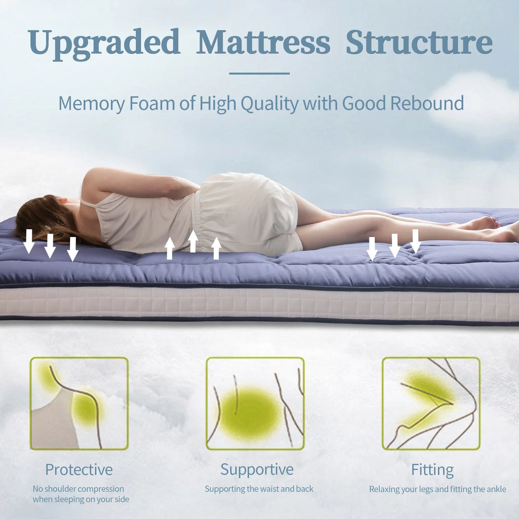 Memory Foam Padded Japanese Floor Mattress M1268