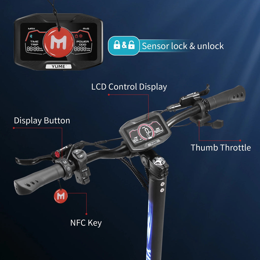 Dual Motor Electric Scooters 2400W 43MPH Z560
