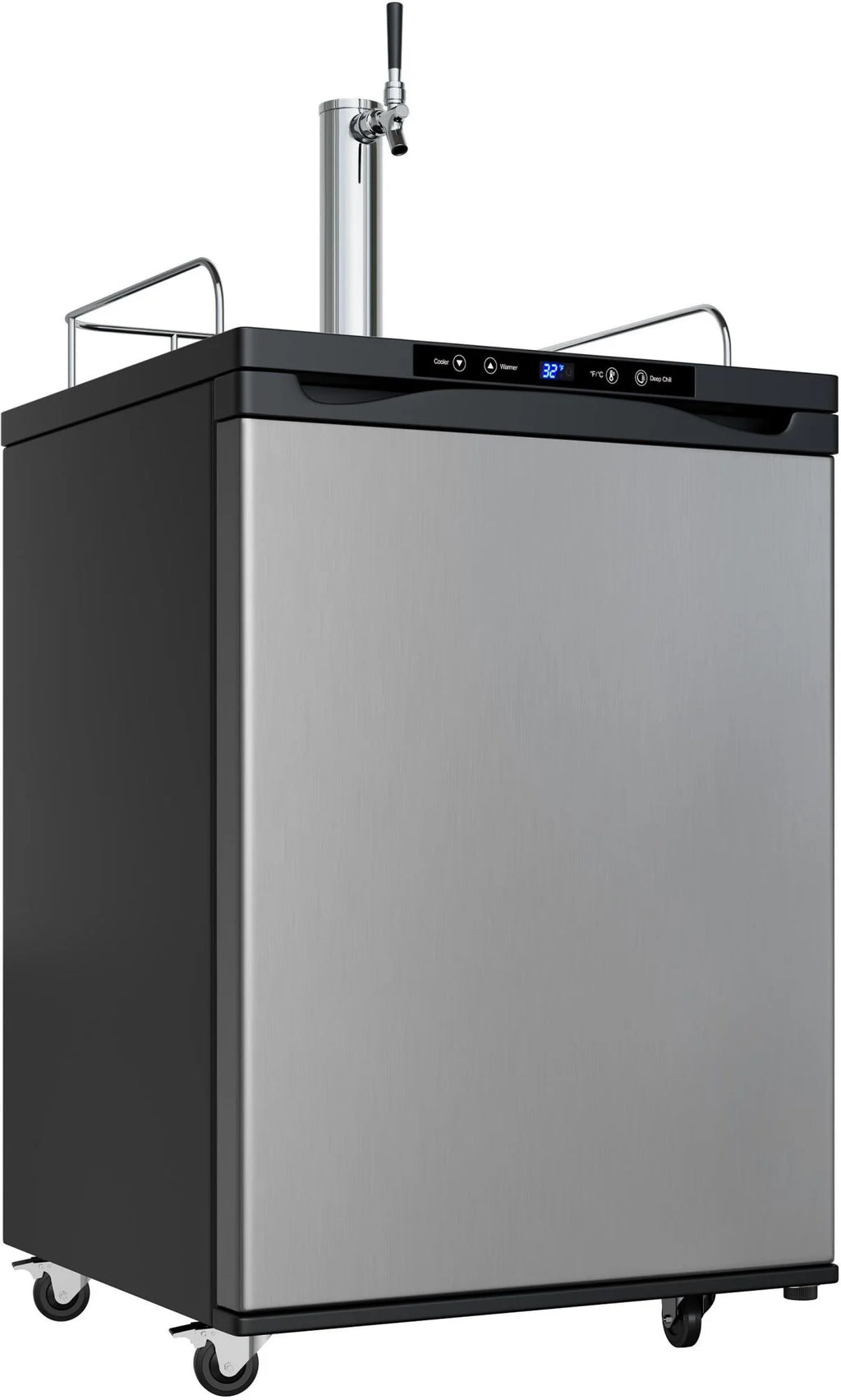 24 Wide Stainless Steel Kegerator F125