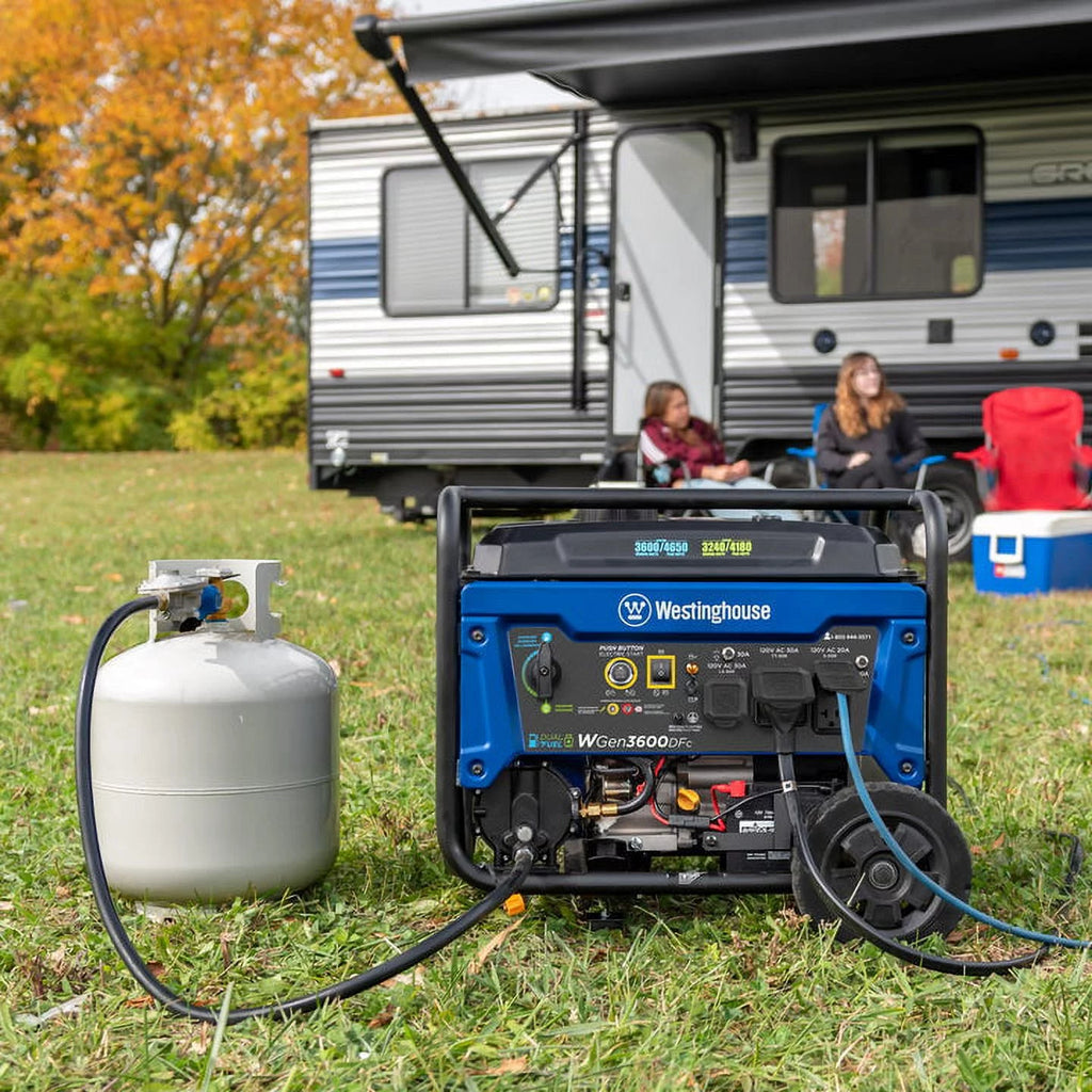 4650 Peak Watt Dual Fuel Portable Generator H943875