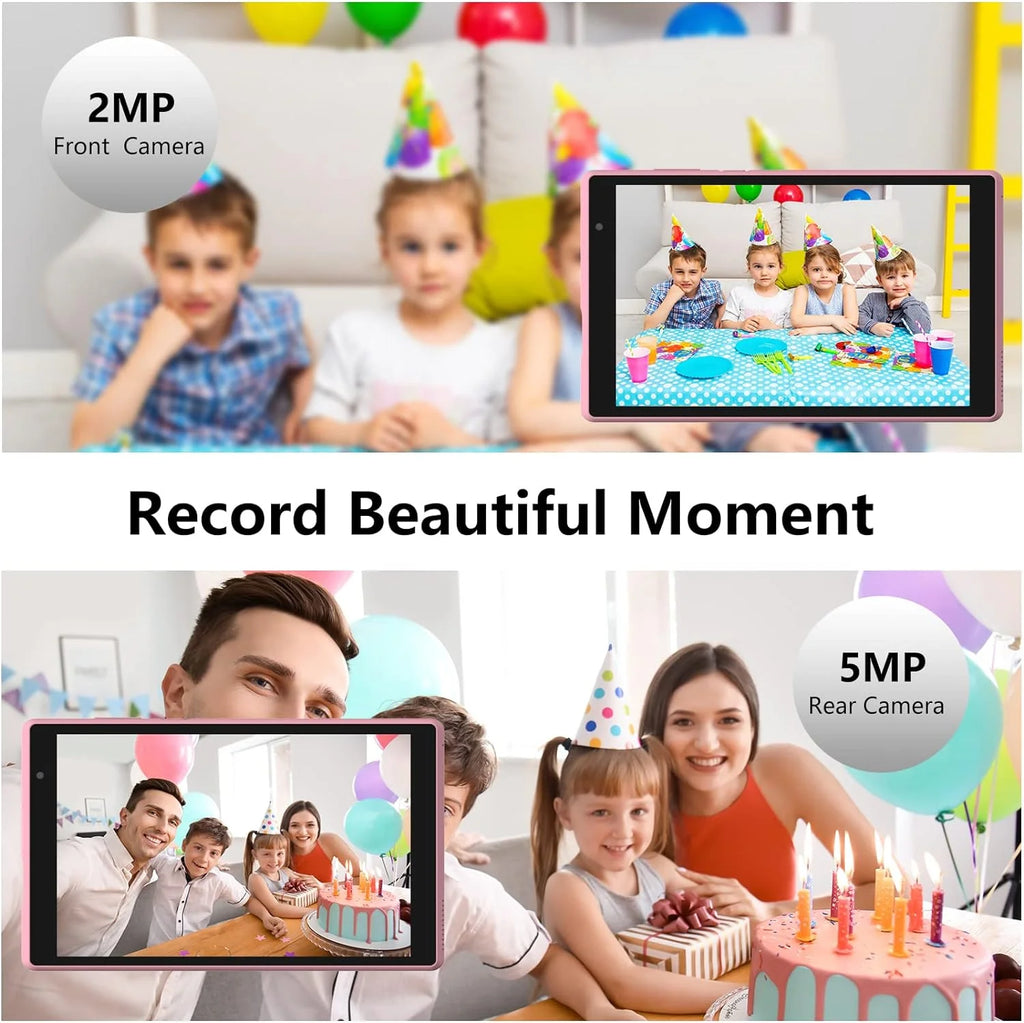 8 inch Android Tablet 32GB Storage Quad-core 1280x800 IPS Dual Camera Z81007