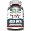 Micronized DHEA 100 Mg Veggie Capsules Supplement R78481