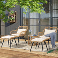 5-Piece PE Rattan Wicker Patio Furniture Set G6129