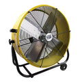 Yellow 2 Fan Speeds Drum Fan Z8809