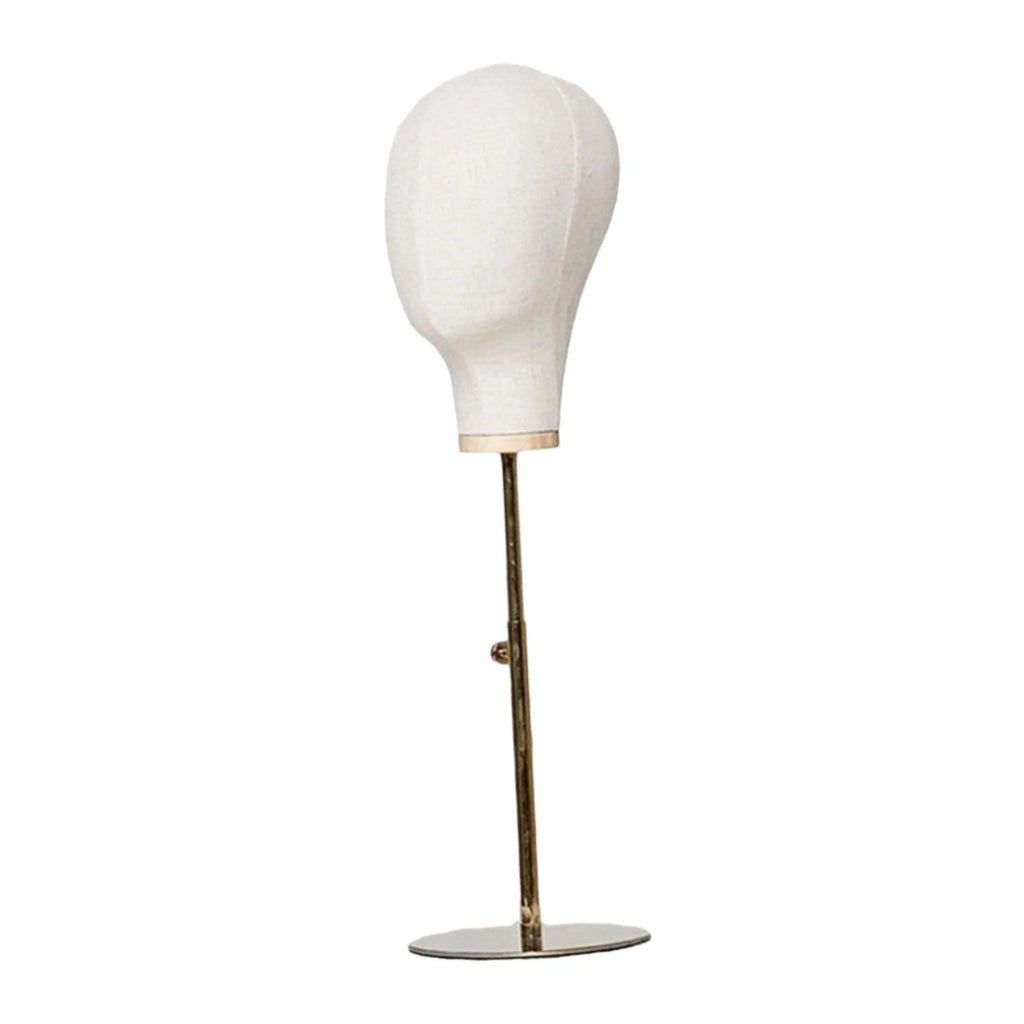 Hat Display Stand Portable Hat Rack Mannequin Head 60cm Metal Base T824