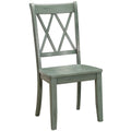 Teal Blue Set of 2 Side Chair W5525