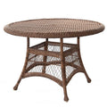 44" Resin Wicker Round Patio Dining Table X26445