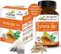 Papaya Leaf Extract Capsule and Papaya Leaf Tea Bundle L78931