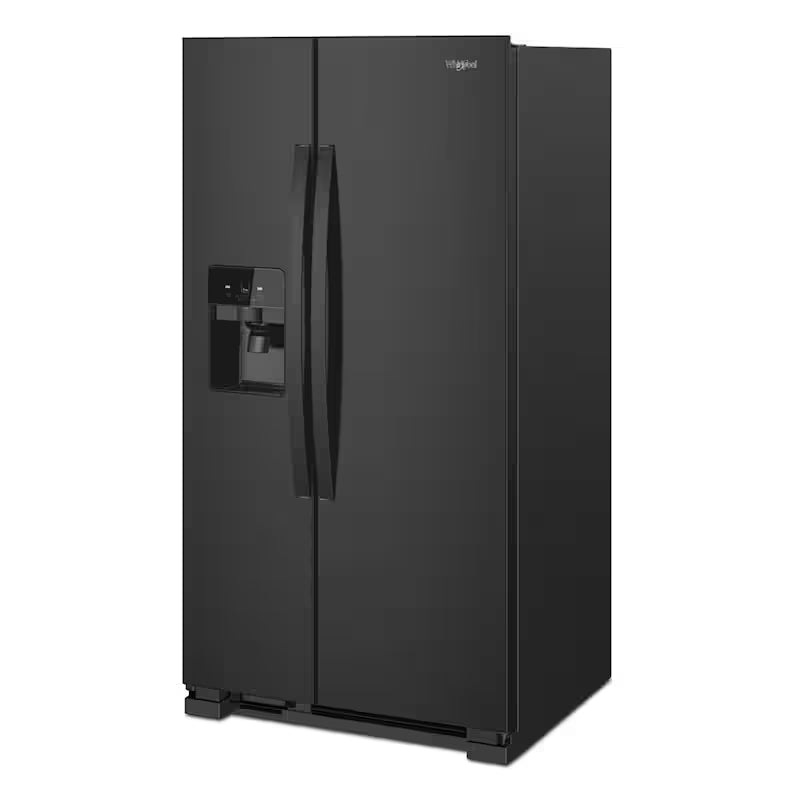Black 25 cu. ft. Side by Side Refrigerator H39765