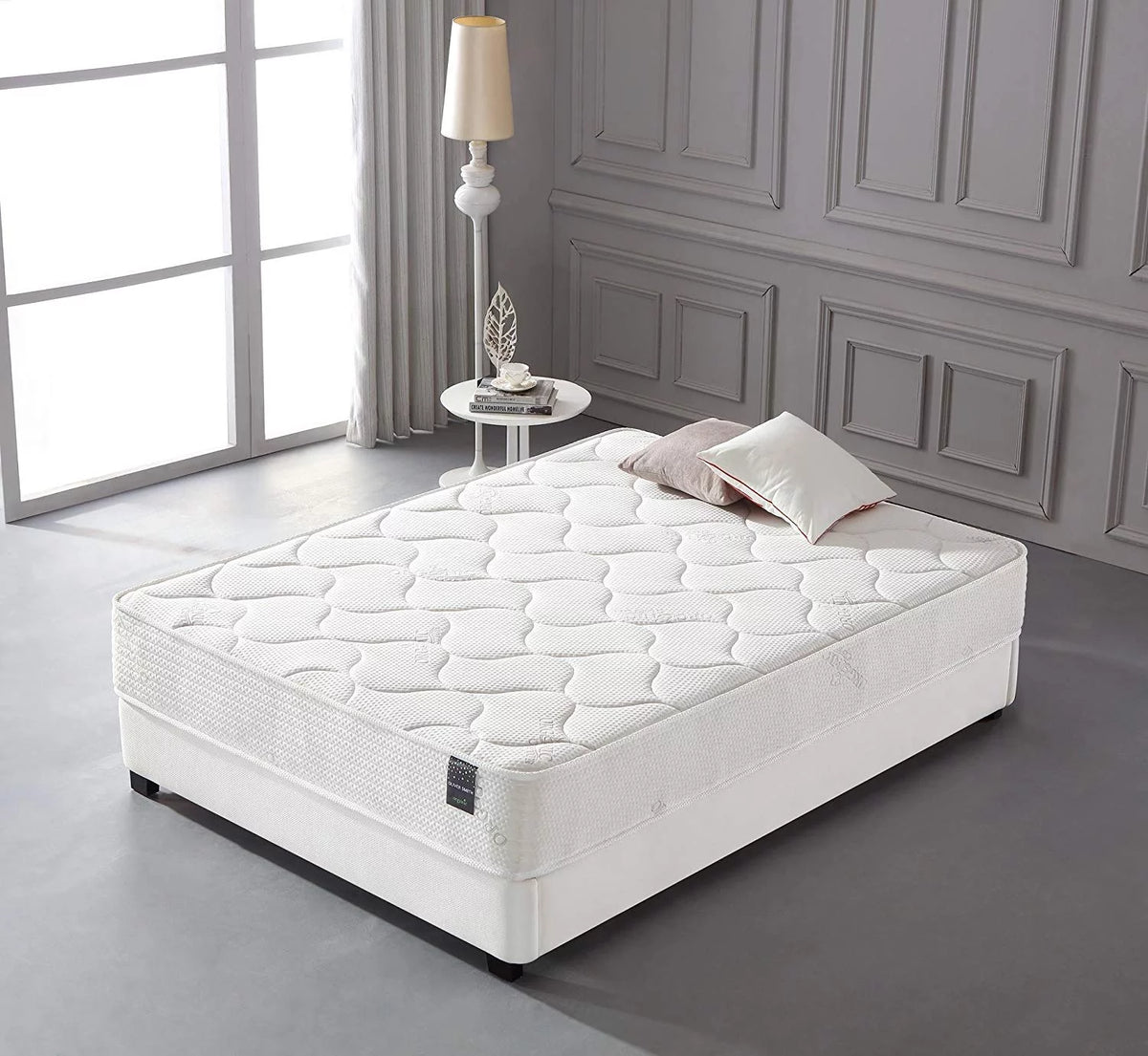 Organic Cotton 10 Spring & Foam Hybrid Mattress A3331