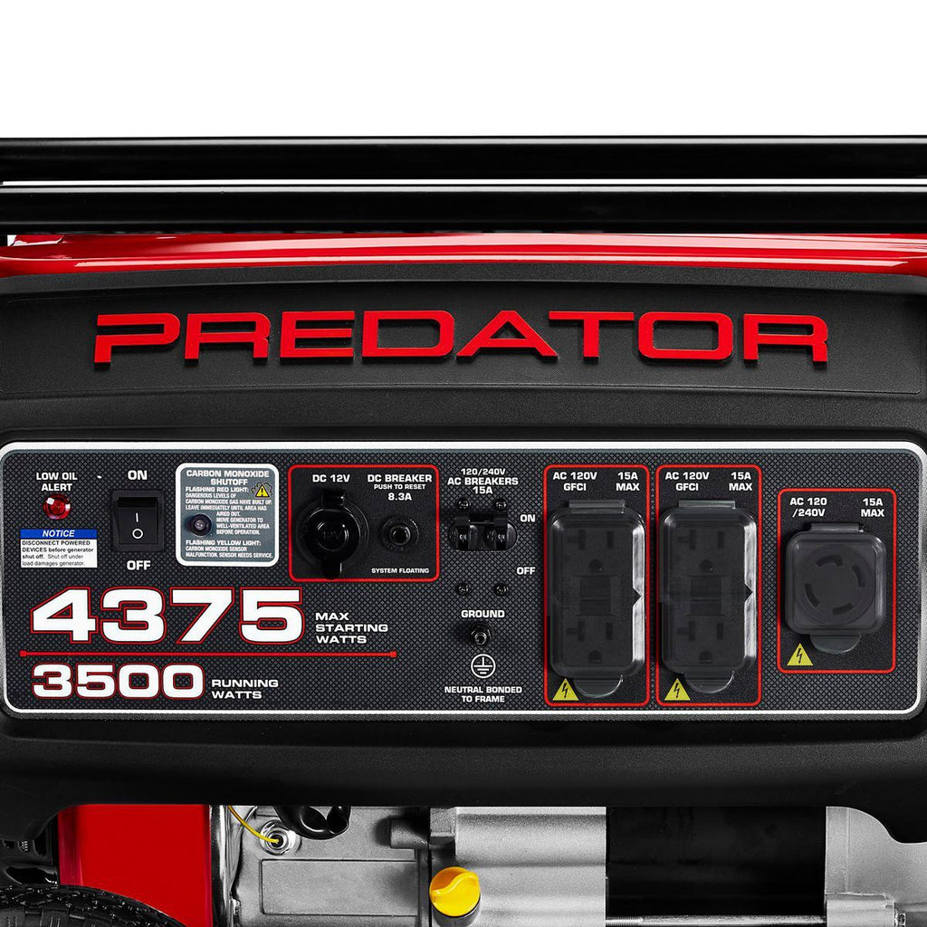4375 Watt Gas-Powered Portable Generator G770