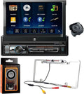 7 LED Backlit Touchscreen Single DIN Car Stereo with Rear Camera U8883