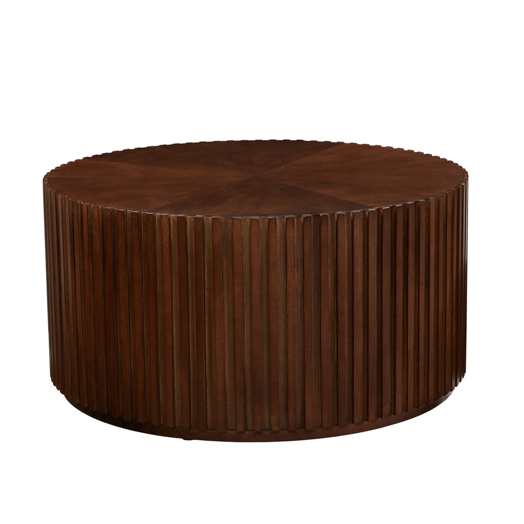 Round Solid Wood Coffee Table V1480
