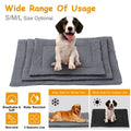Fleece Dog Bed Mat Reversible Water Resistant Cushion Pad Y722