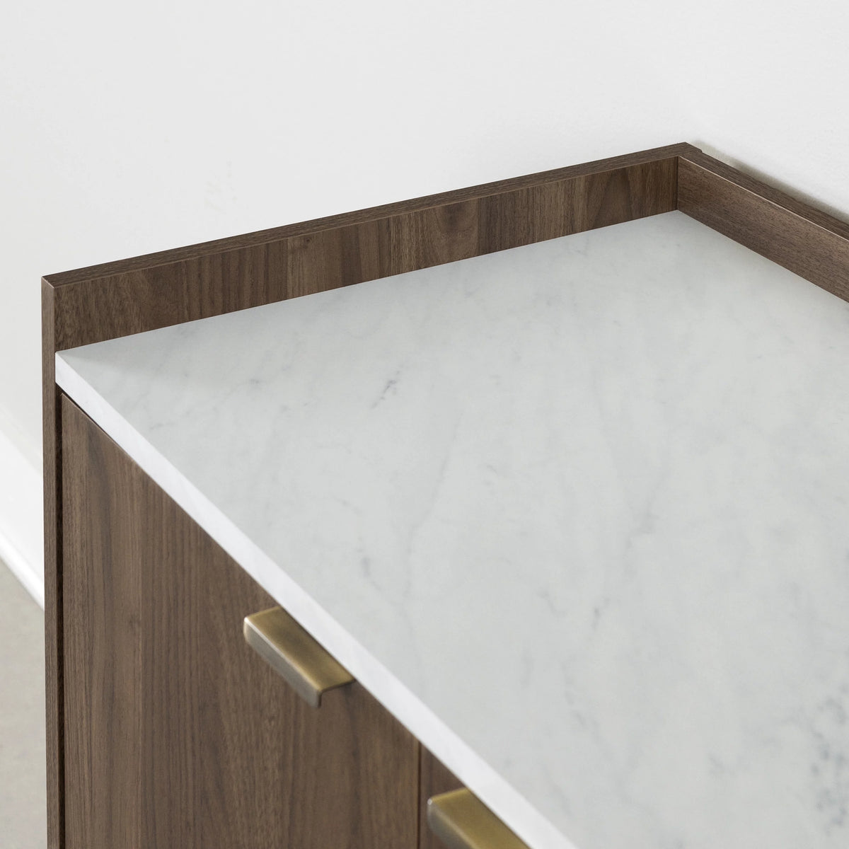 Natural Walnut Storage Cabinet B298274