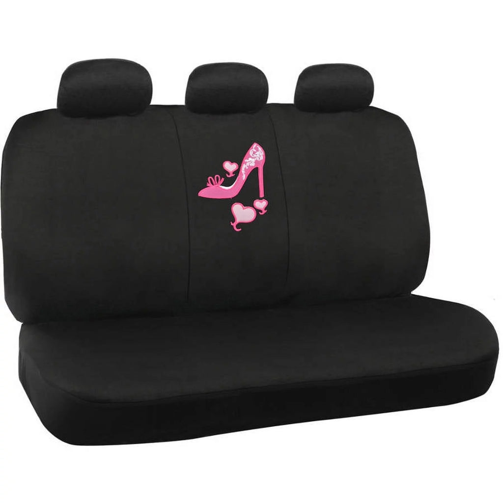 Pink 9pc Car Seat Covers E755941