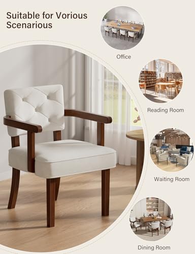 Small Grey Upholstered Armchair with Tufted Backrest P10068