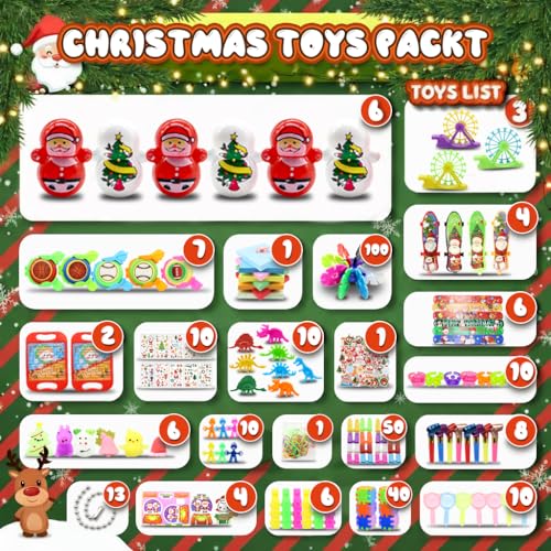 801PCS Christmas Party Favors for Kids B456