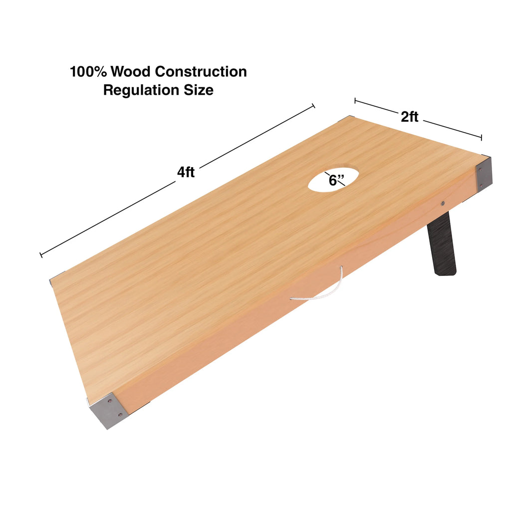 Regulation Sized Outdoor Cornhole Boards and Bags C6756