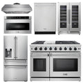 48 in. Propane Gas Range 6 Piece Kitchen Package H45943