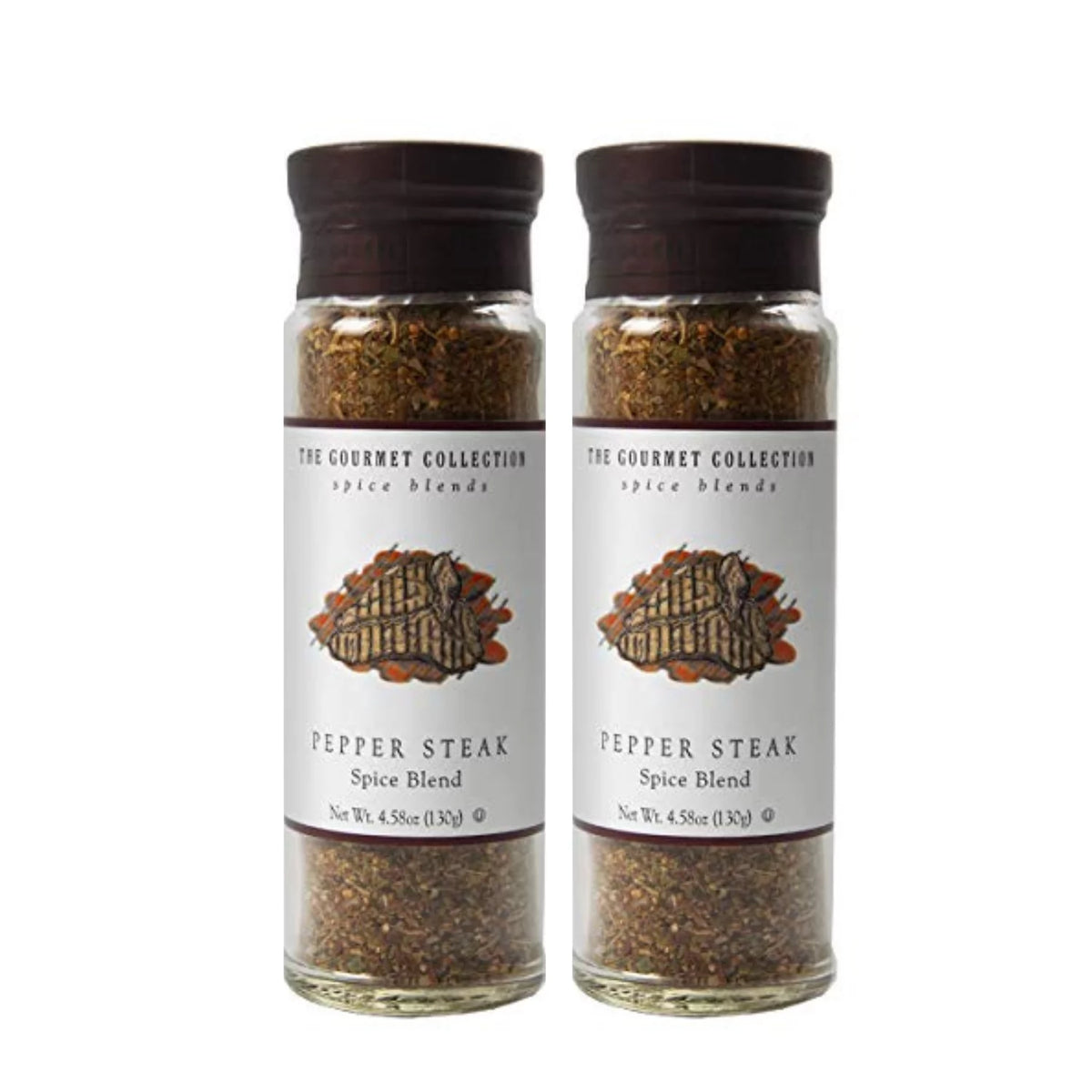 Pepper Steak Seasoning Grill Rub 130g Pack of 2 Q613159