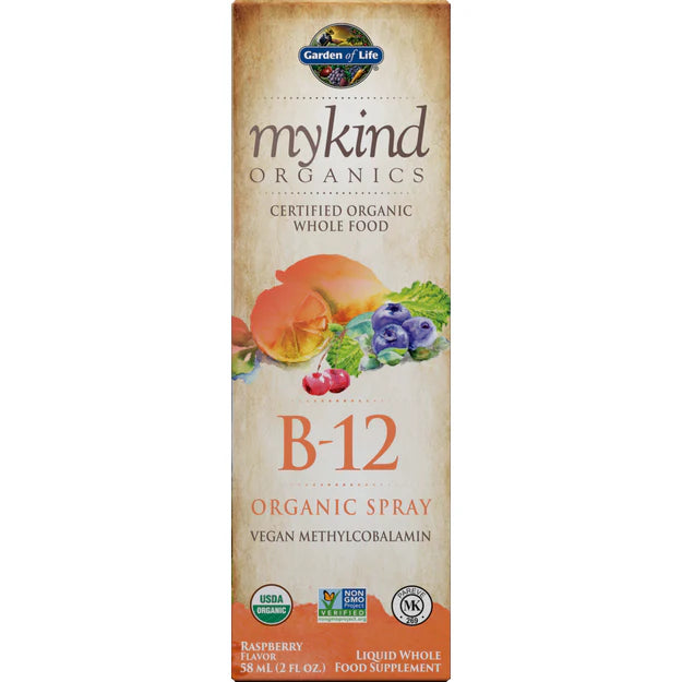 Organic Vegan B-12 Spray 2 oz P1128
