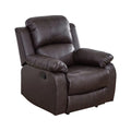Leather Recliner Chair with Adjustable Backrest H7903