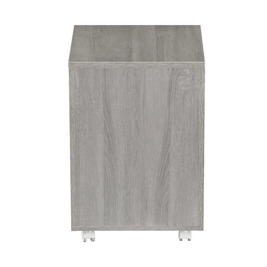 Grey Two Drawer Vertical Filing Cabinet with Lock G983768