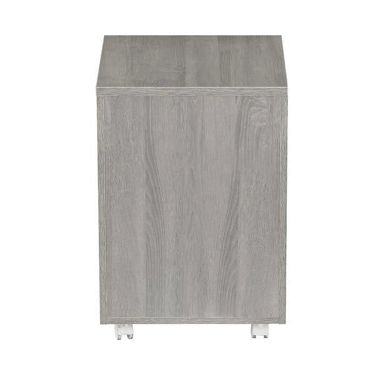 Grey Two Drawer Vertical Filing Cabinet with Lock G983768