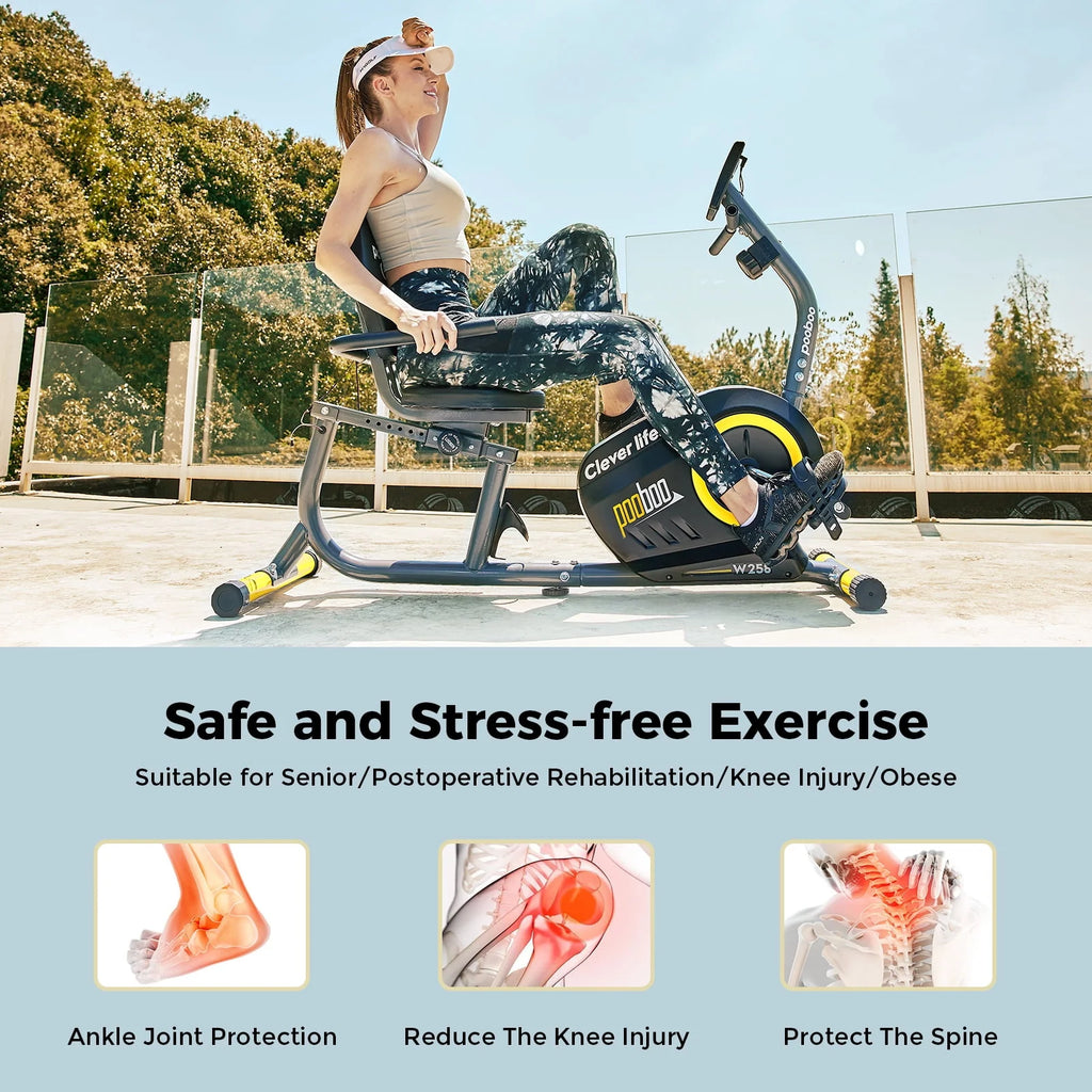 Recumbent Exercise Bike Magnetic Resistance K9122
