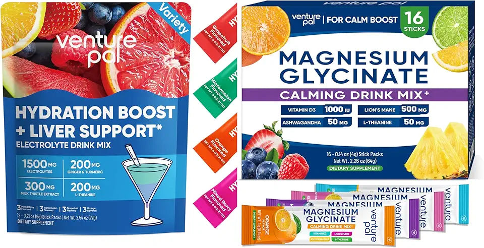 Electrolyte Powder & Magnesium Glycinate B553091