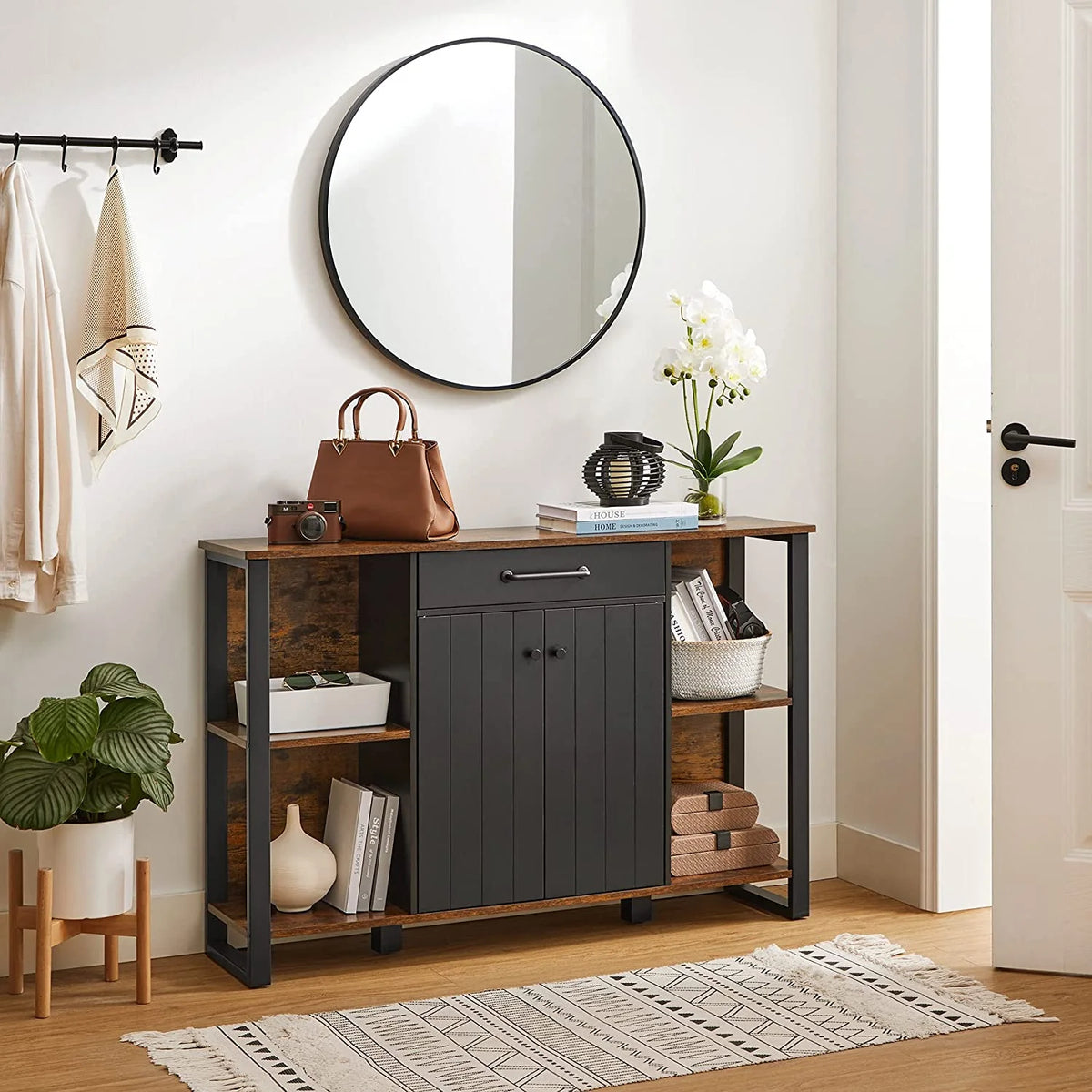 Buffet Cabinet with Drawer Shelves Door X2923