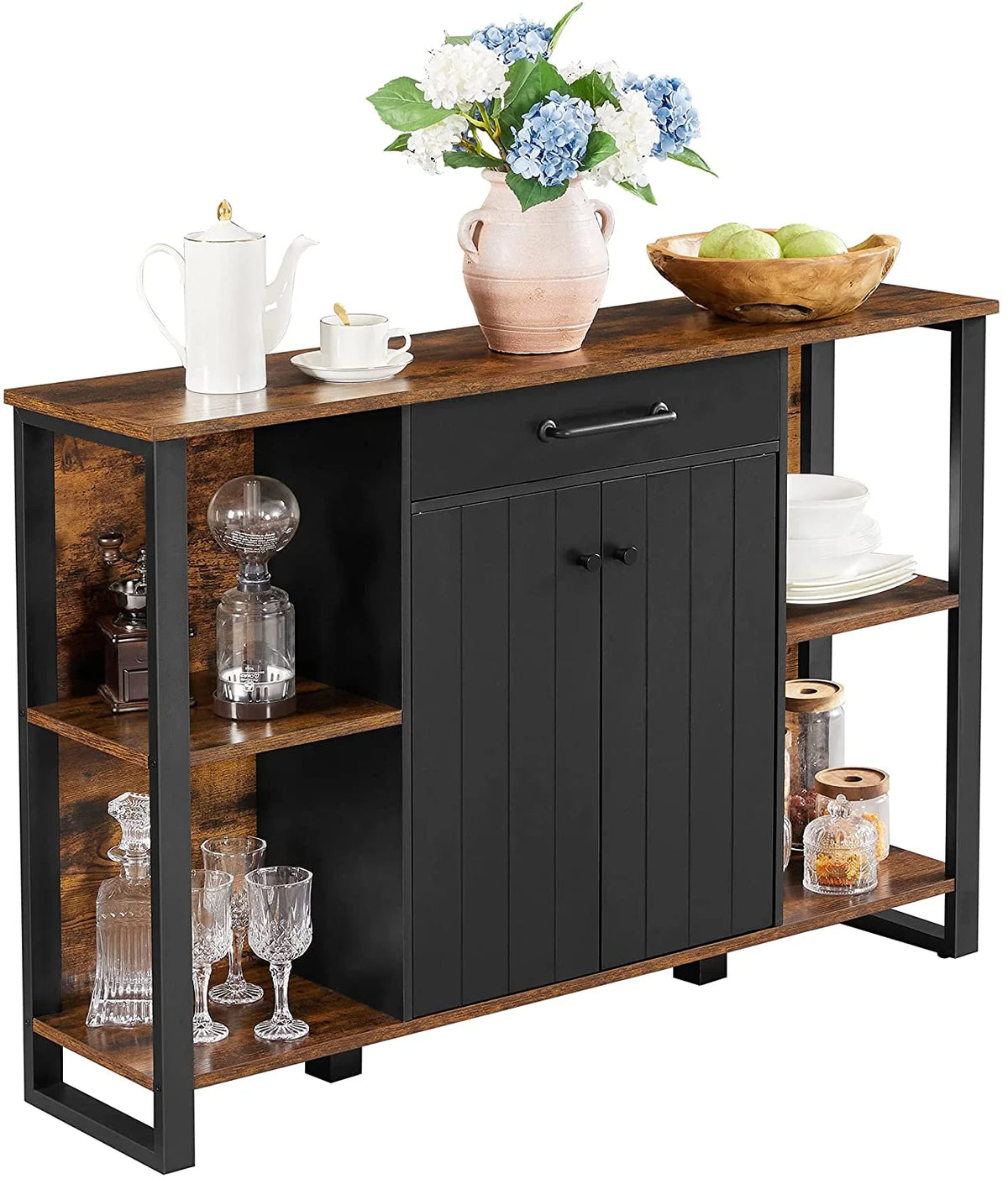 Buffet Cabinet with Drawer Shelves Door X2923